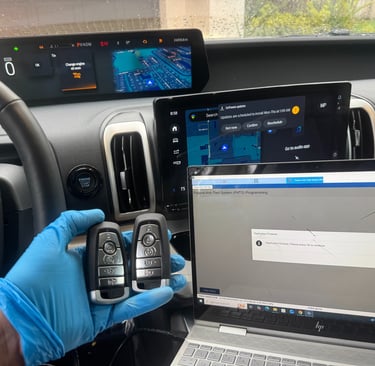 2025 Ford Expedition program fob with OEM Dealer Tool