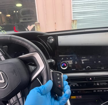 2025 Lexus TX350 programming OEM fob with Dealer Tool