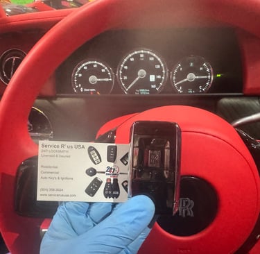 2019 Rolls Royce Cullinan BDC2 all keys lost