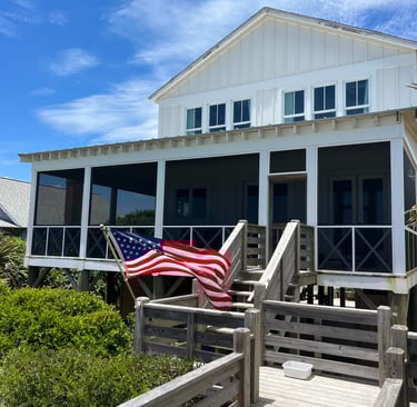 Close-up of a Mesh Guard system in North Charleston, designed for long-lasting screen protection.