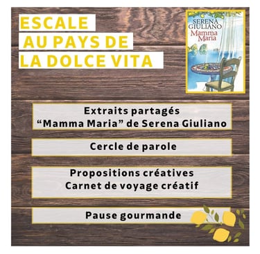 flow créatif dolce vita bibliothérapie serena giuliano