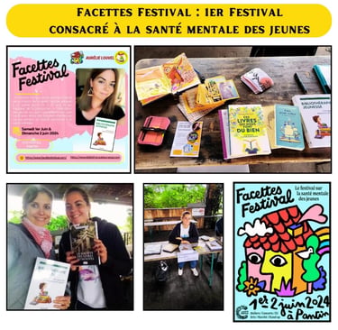 facettes festival santé mentale aurélie louvel Paris bibliothérapie