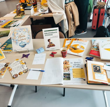 salon bibliothérapie auteur ateliers dédicaces aurélie louvel