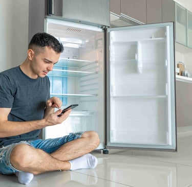 Klient dzwoni po naprawe piekarnika