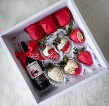 fresas con chocolate pereira