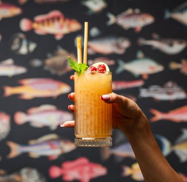 cocktail du restaurant Le Poisson Rouge Cassis