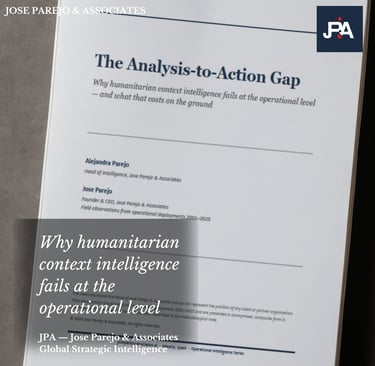 Humanitarian Intelligence JPA