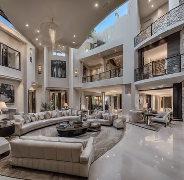 Bright living room with modern inventory