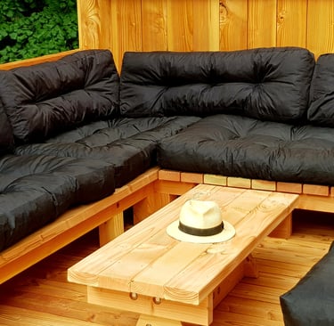 Pergola extérieur en bois