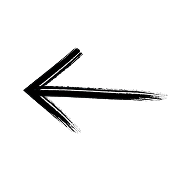 a black and white arrow pointing to the left