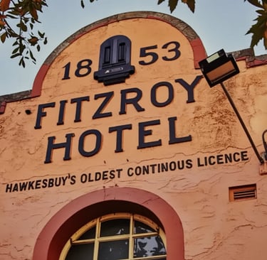 Fitzroy Hotel Hawkesbury's Oldest Continuous Licence established 1853