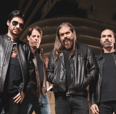 the band, the band members of the band, are shown in this image