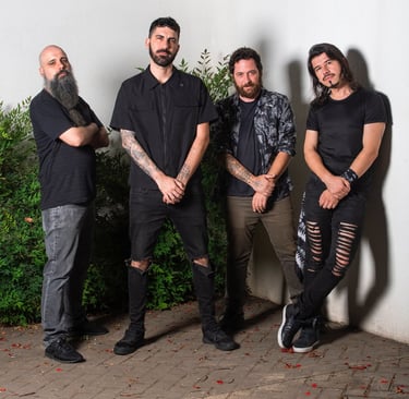 a group of men standing next to each other