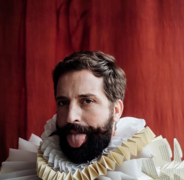 a bearded bearded man with a beard and a beard