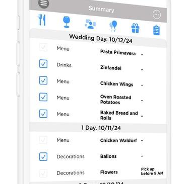 wedding planner app