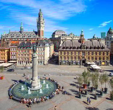 Photo grand place Lille