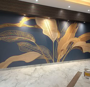 wallpaper installation service in gurgaon & Delhi NCR