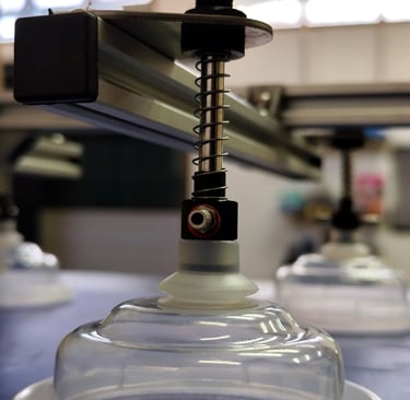 mascara para robô (cilindro com ventosas)