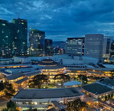 Ayala Mall at night