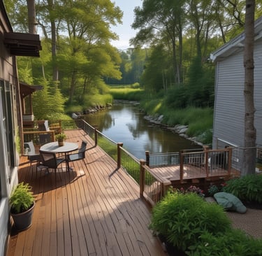 A luxurious guest room featuring high-tech amenities.