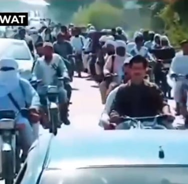 Lakki Marwat Residents Rally in Supportof Security Forces Against Afghan Taliban