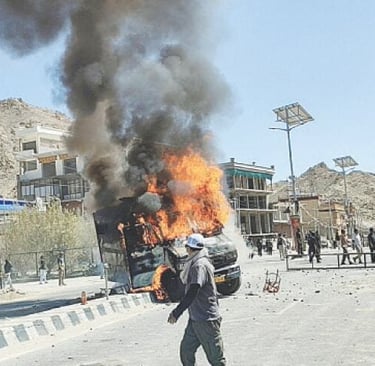 Ladakh Protests Turn Deadly: 4 Killed as Calls for Autonomy and Land Rights Intensify