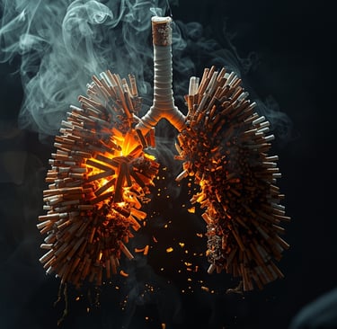 o cigarro e o preço invisivel da dependência
