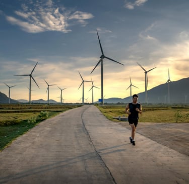 homen correndo fazendo exerciçio