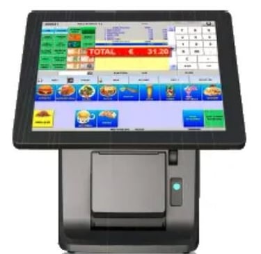 Système d’encaissement complet avec écran tactile et ticket de caisse