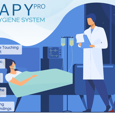 a doctor and a patient in a hospital