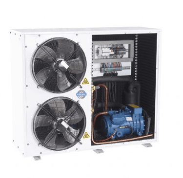 Spilit cooling system with Semi-hermetic reciprocating Danfoss compressor