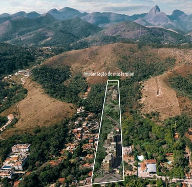 vila dom carlo itaipava localização