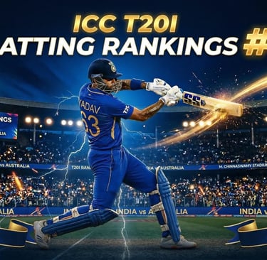 Cricket, ICC Rankings, T20I, Abhishek Sharma, Ishan Kishan, India Cricket, Tim Seifert, T20 Batting,