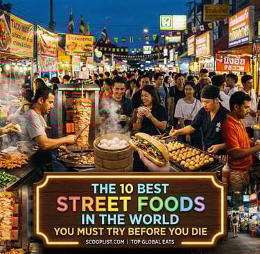 The 10 Best Street Foods in the World You Must Try Before You Die