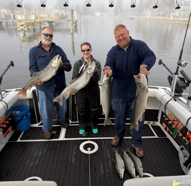 First trolling Ludington fishing report 2026