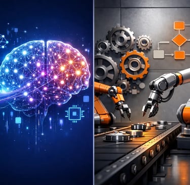 AI vs Automation: Why They Are Not the Same Technology