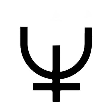 lvf.lvx logo alchemical symbol neptune greek letter psy alchemy