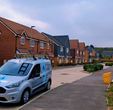 new home development cleaning, end of construction cleaning