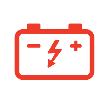 luz de bateria