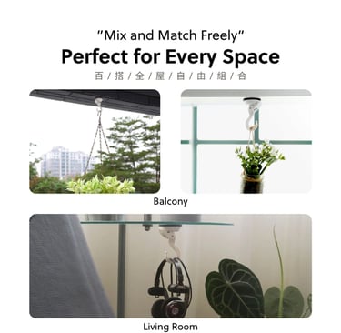 D29 Diana Suction Hook Perfect for Any Space