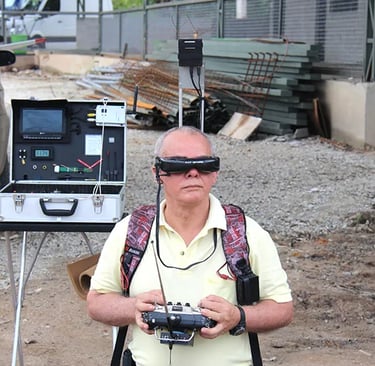 voo em FPV