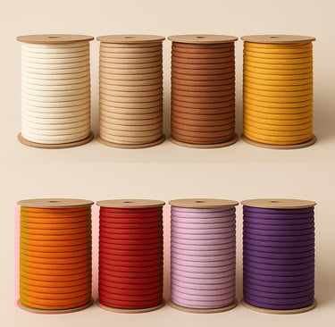 eco-friendly braided paper rope for sustainable packaging
