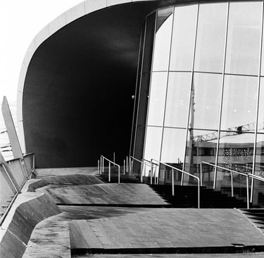 Railway station-analog photography