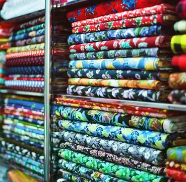 Prety fabrics shop-analog photography