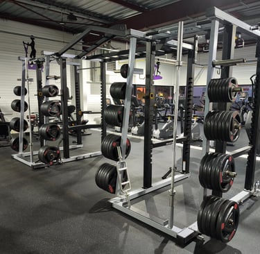 rack complet pour squat salle de sport