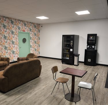 coin détente salle de sport