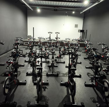 Vélo pour cours RPM et spinning