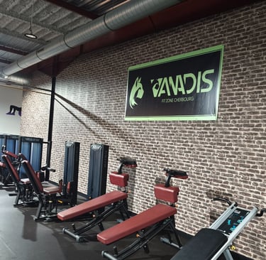 enseigne salle de sport Vanadis FIT Zones