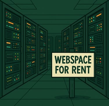 a sign that says,'we are looking for a website to sell a website