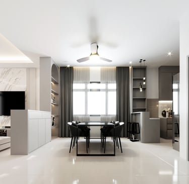 Create your dream home with top-rated interior design services in Johor Bahru. Contact Tenft Design 